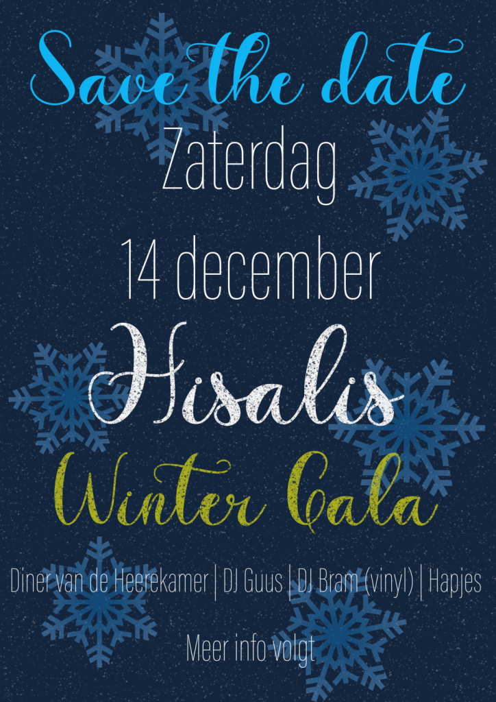Save the date: Winter gala Nieuws afbeelding